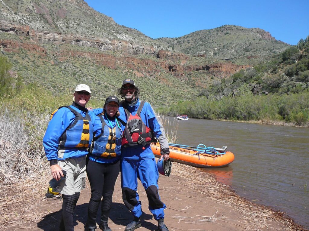 Rafters with Wild Water adventures