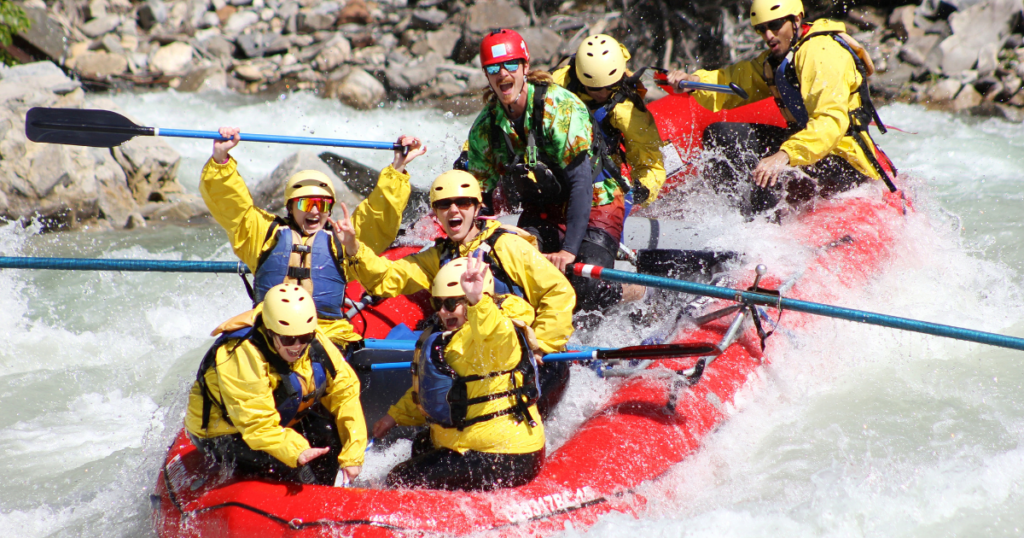 white water rafting near Golden