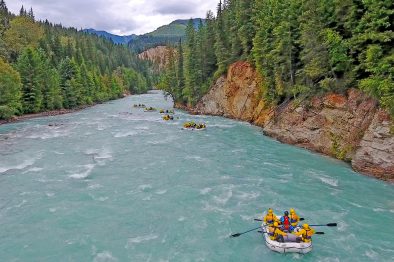 Can I Book a Rafting Trip For a Large Group near Banff?